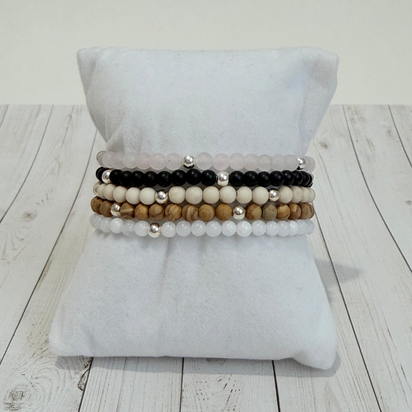 Signature Gemstone Stackers